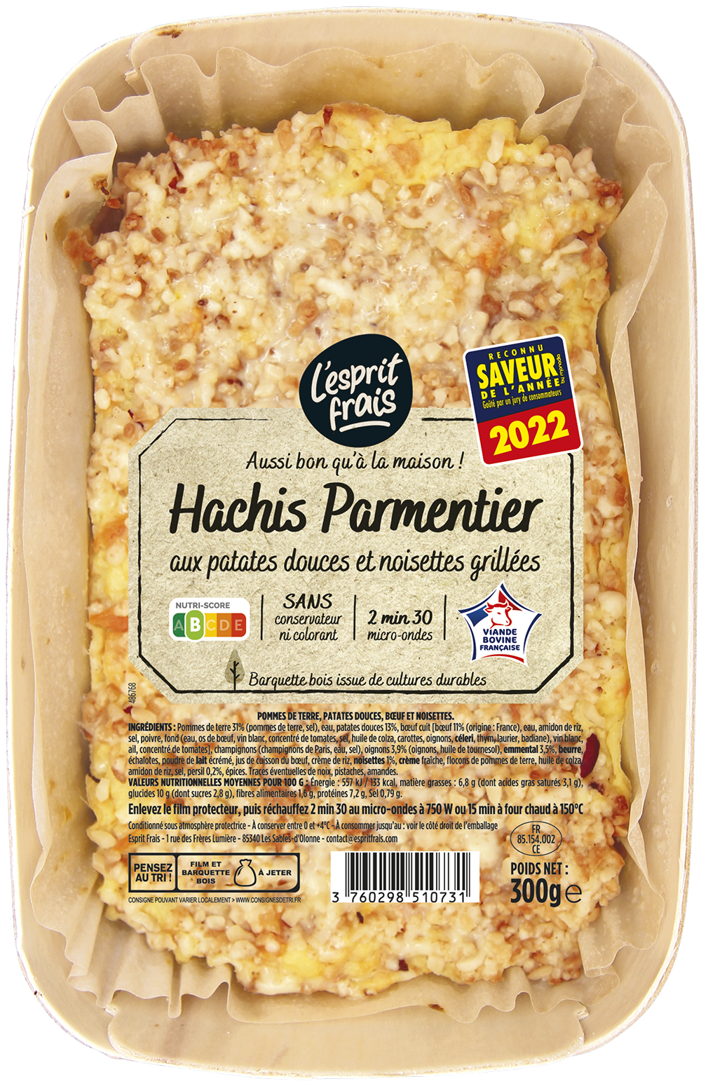 hachis-parmentier-patates-douces-noisettes-esprit-frais Hachis Parmentier aux patates douces et noisettes grillées
